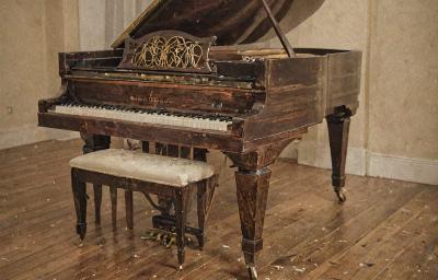 1925 Steinway baby grand piano complete restoration project