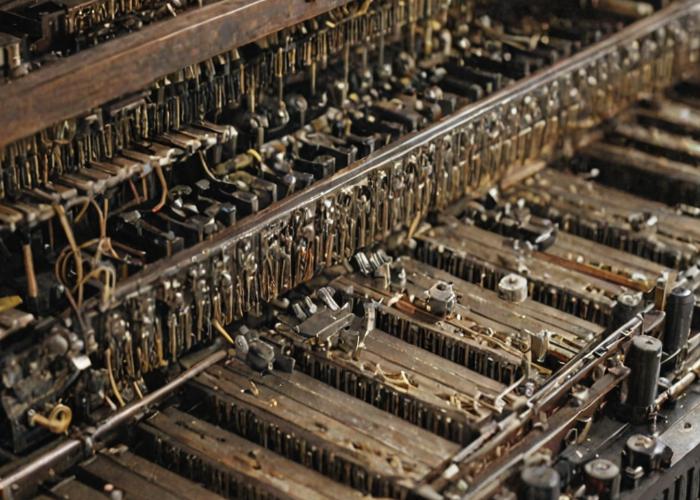 Piano repair work showing internal mechanism maintenance